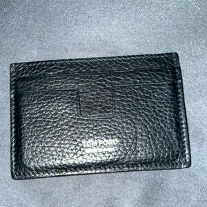 Tom Ford Textured Black Card Holder